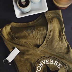Converse V-neck t-shirt